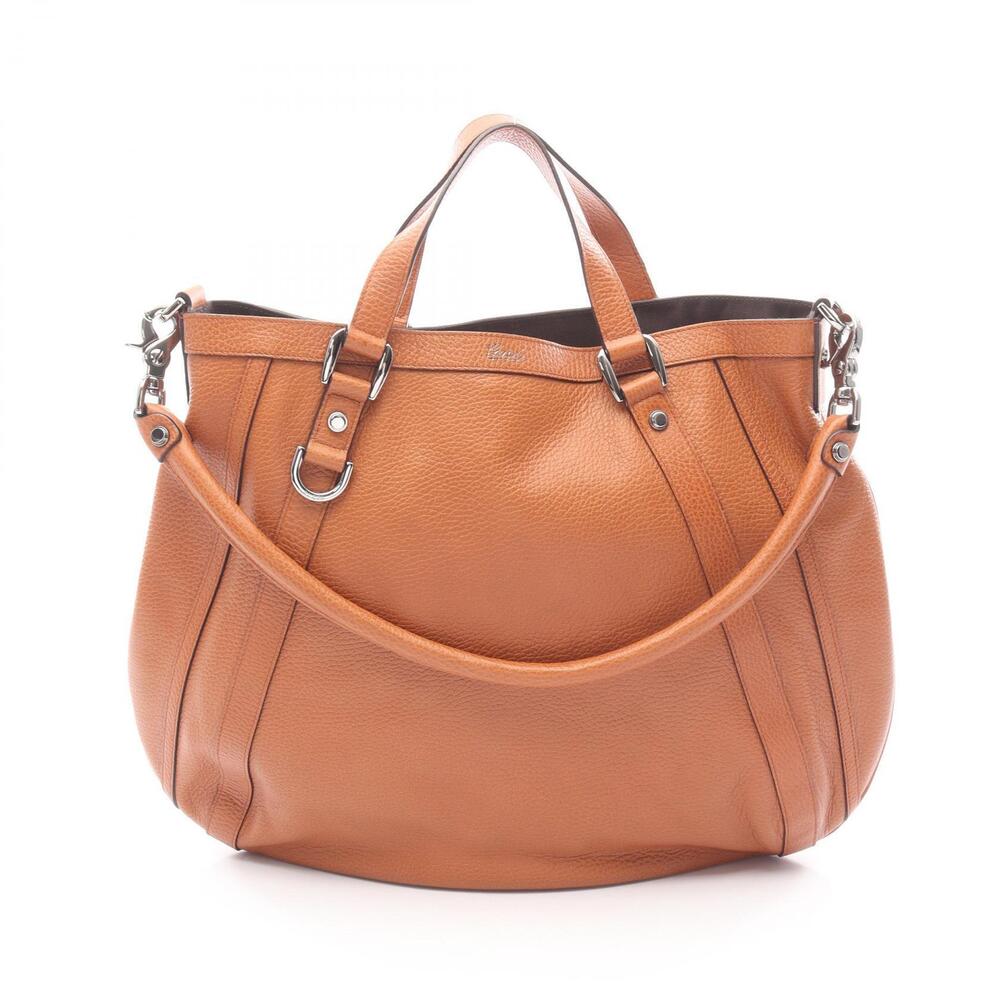 Gucci Abbey Handbag leather brown
